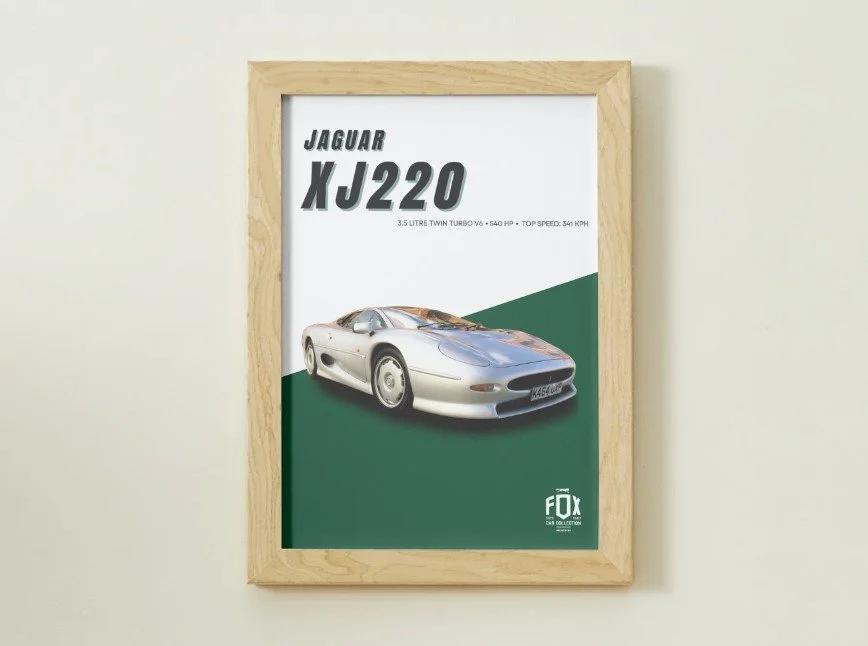 A2 Car Poster